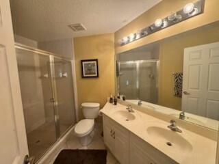 Bathroom, Dual Sink Vanities, Glass Shower, Interior