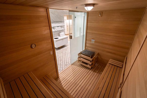 Interior, Sauna Room