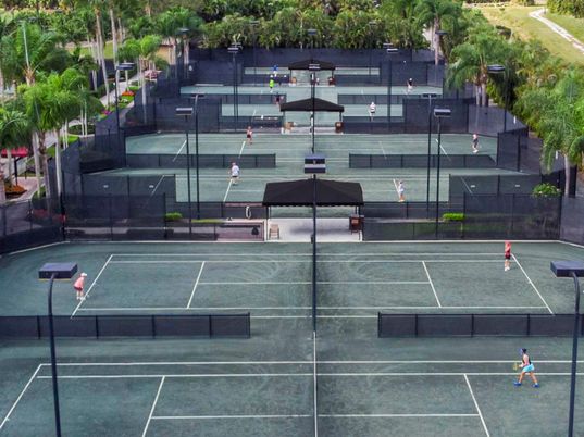 Exterior, Tennis Courts