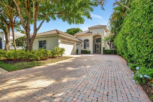 Attached, Backyard, Exterior, Facade, Mediterranean