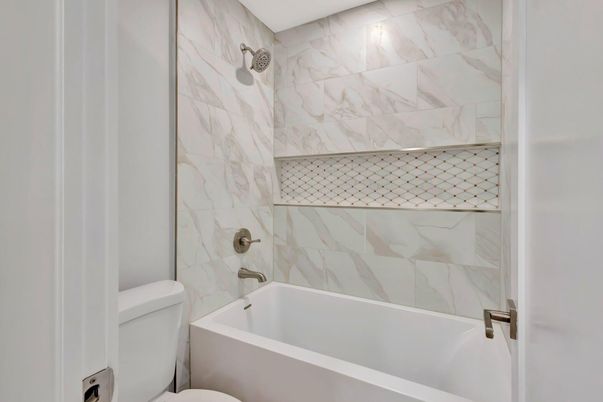 Bathroom, Interior, Marble Walls