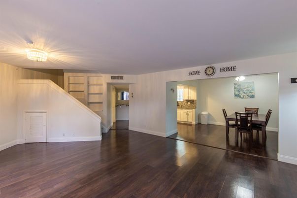 Dining room, Interior, Wood Texture Flooring