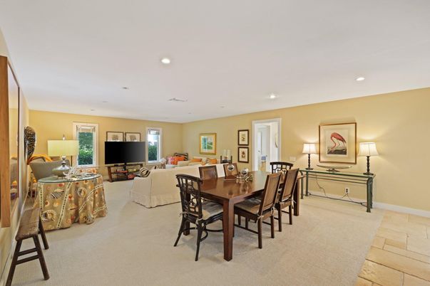 Dining room, Interior, Living room, Recessed Lighting