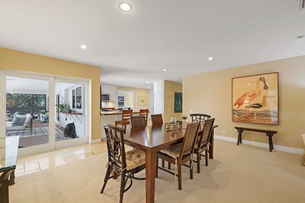 Dining room, Interior, Kitchen, Pendant Lights, Recessed Lighting