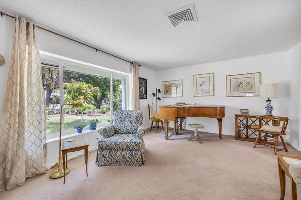 Home Office, Interior, Piano