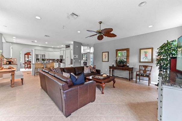 Interior, Kitchen, Living room, Recessed Lighting, Stainless Steel Appliances