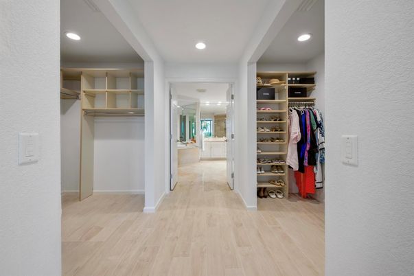 Interior, Recessed Lighting, Walk-in Closets, Wood Texture Flooring