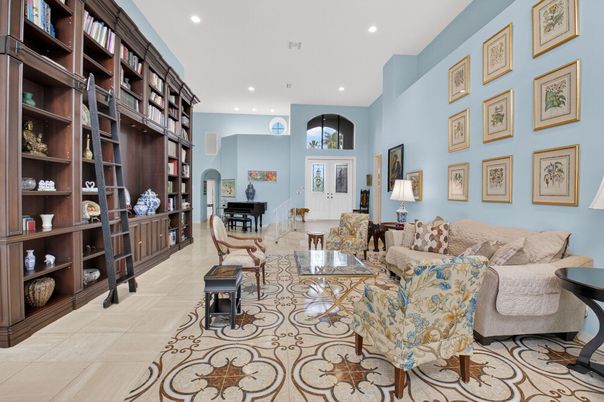 Interior, Living room, Piano, Recessed Lighting