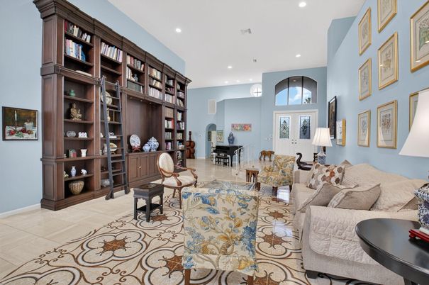Interior, Living room, Piano, Recessed Lighting