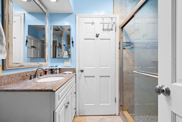 Bathroom, Glass Shower, Interior