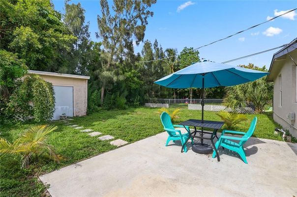 Backyard, Exterior