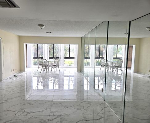 Dining room, Interior, Marble