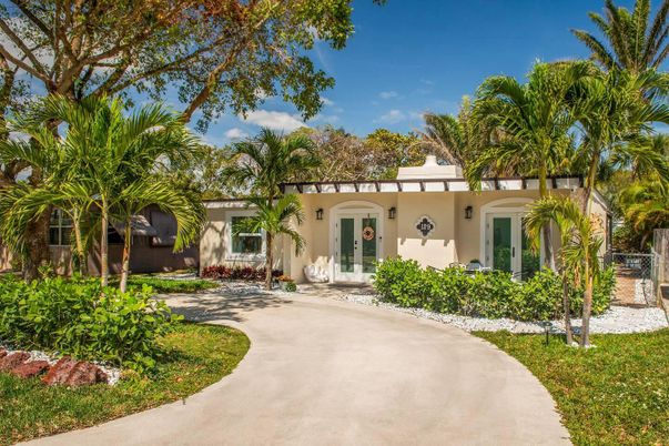 Backyard, Exterior, Facade, Spanish Mediterranean