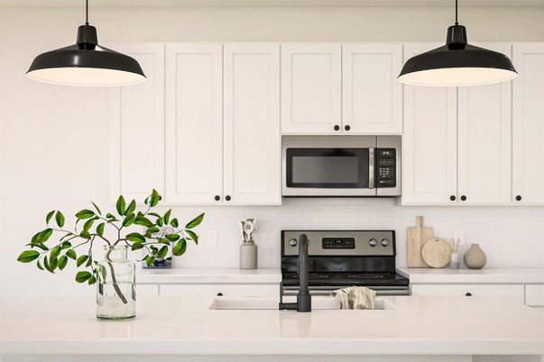 Interior, Kitchen, Pendant Lights