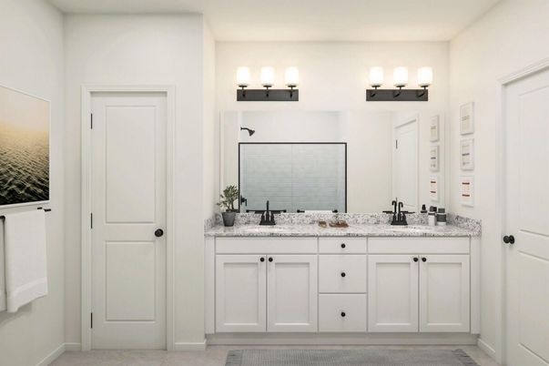 Bathroom, Dual Sink Vanities, Interior
