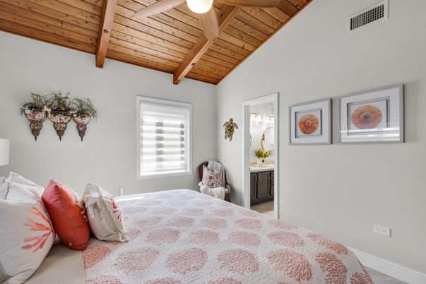 Bedroom, Interior, Wooden Beams, Wooden Ceilings