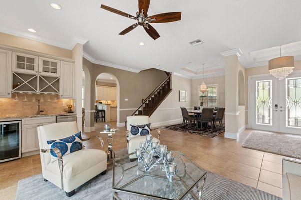 Chandelier, Dining room, Interior, Kitchen, Living room, Pendant Lights, Recessed Lighting