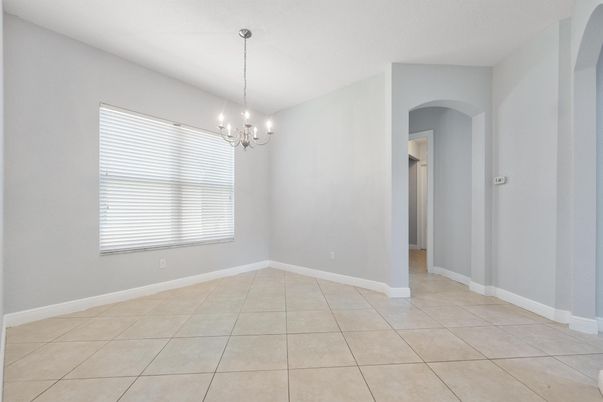 Chandelier, Empty room, Interior
