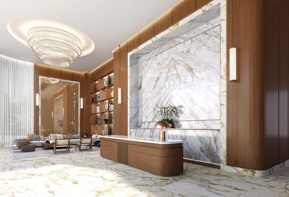 Chandelier, Interior, Living room, Marble, Marble Walls