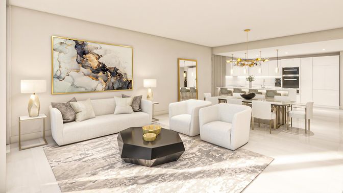 Dining room, Interior, Kitchen, Living room, Pendant Lights, Recessed Lighting, Stainless Steel Appliances
