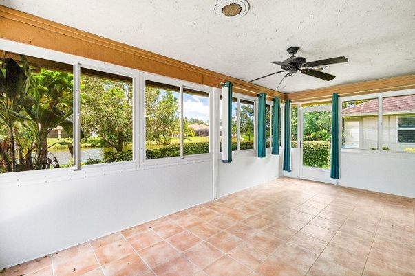 Empty room, Interior, Sun Room