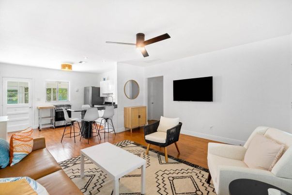 Interior, Kitchen, Living room, Wood Texture Flooring