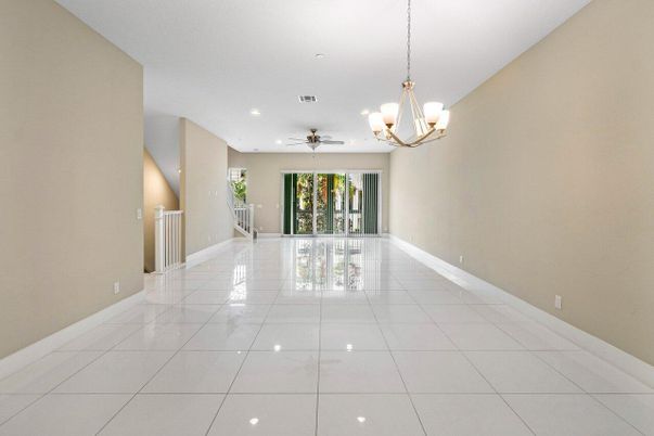 Chandelier, Empty room, Interior, Pendant Lights, Recessed Lighting