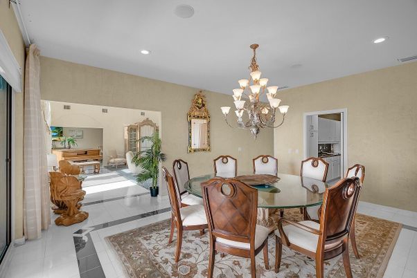 Chandelier, Dining room, Interior, Recessed Lighting