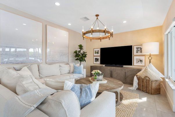 Chandelier, Interior, Living room, Recessed Lighting