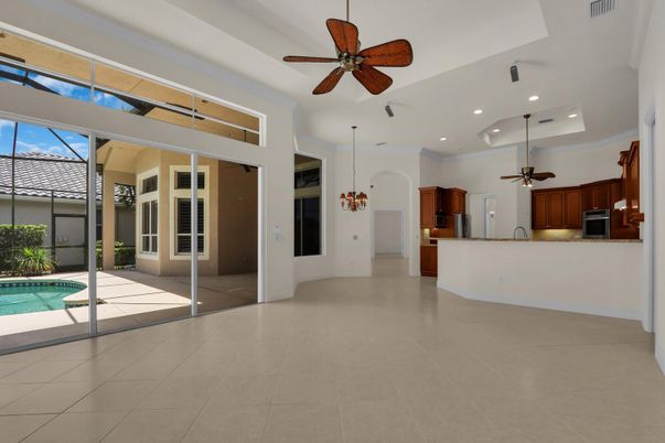 Chandelier, Interior, Kitchen, Recessed Lighting