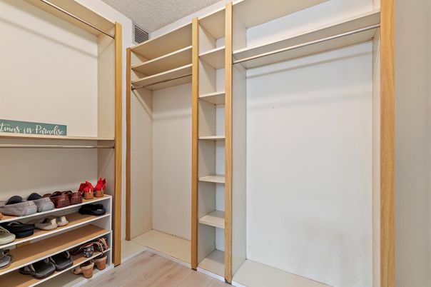Interior, Walk-in Closets, Wood Texture Flooring