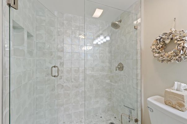 Bathroom, Glass Shower, Interior