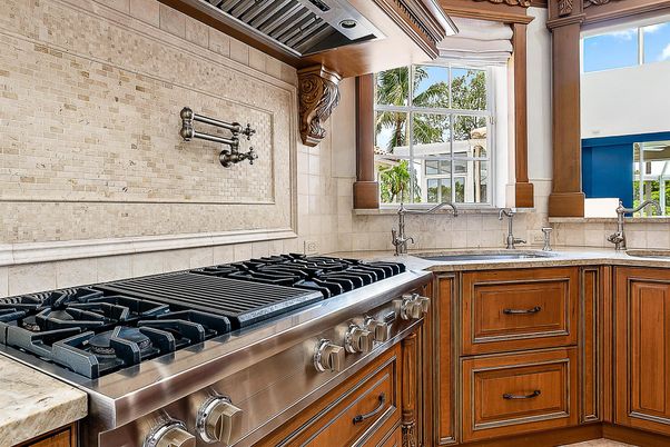 Interior, Kitchen, Stainless Steel Appliances