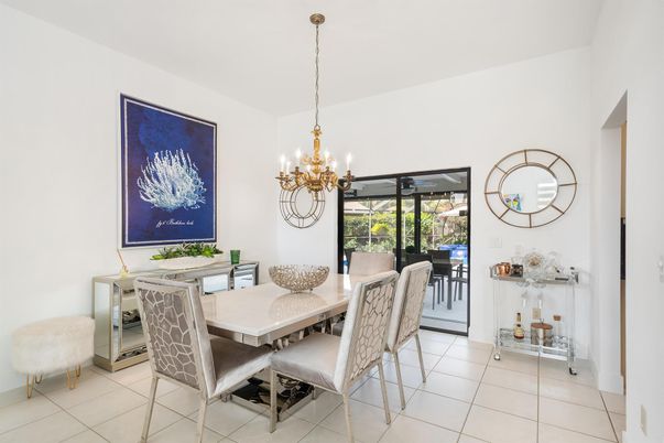 Chandelier, Dining room, Interior