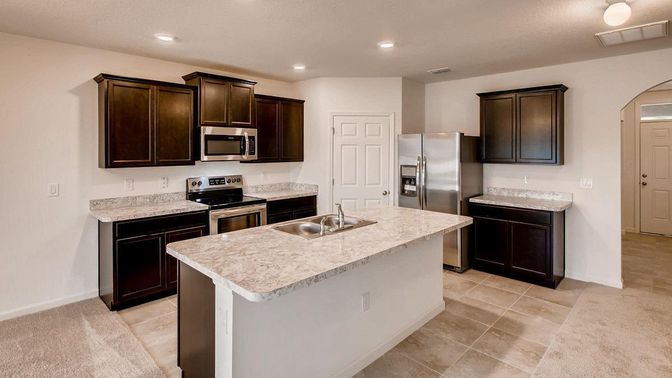 Interior, Kitchen, Recessed Lighting, Stainless Steel Appliances