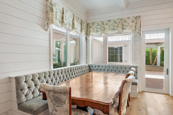 Dining room, Interior, Wood Texture Flooring