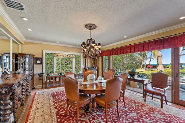 Chandelier, Dining room, Interior, Recessed Lighting