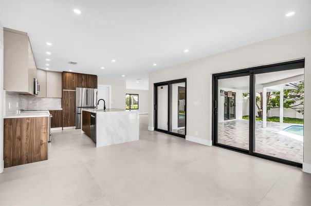 Interior, Kitchen, Recessed Lighting