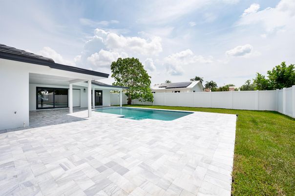 Backyard, Exterior, Pool, Solar Panels