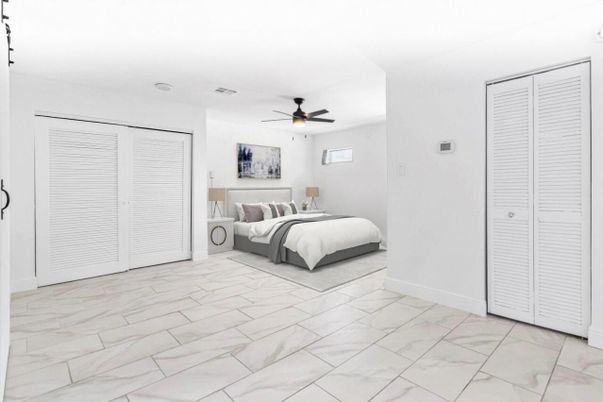 Bedroom, Interior, Marble