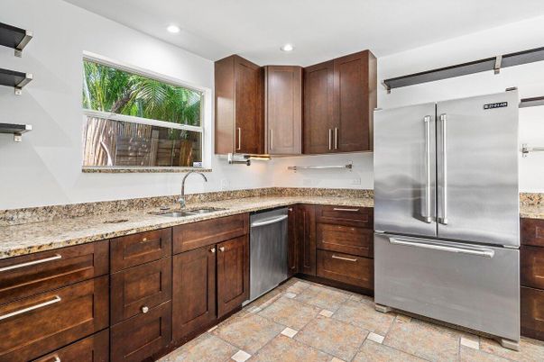 Interior, Kitchen, Recessed Lighting, Stainless Steel Appliances