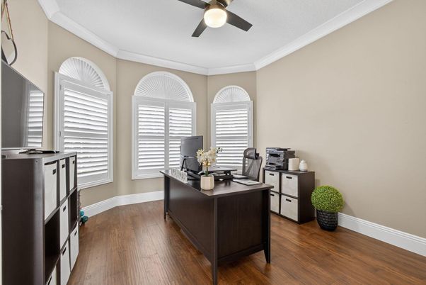 Home Office, Interior, Wood Texture Flooring