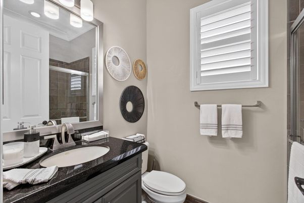 Bathroom, Glass Shower, Interior