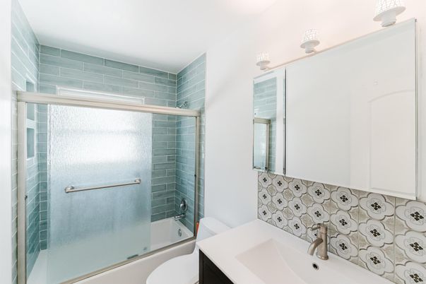 Bathroom, Glass Shower, Interior