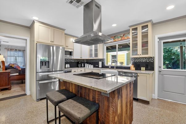 Interior, Kitchen, Recessed Lighting, Stainless Steel Appliances