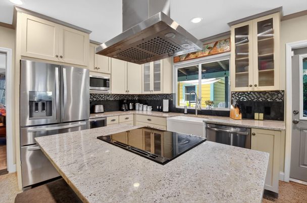 Interior, Kitchen, Recessed Lighting, Stainless Steel Appliances