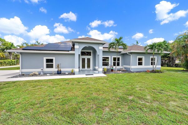 Backyard, Exterior, Solar Panels