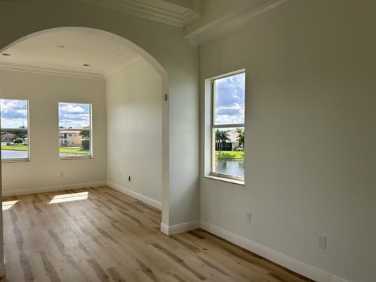 Empty room, Interior, Wood Texture Flooring