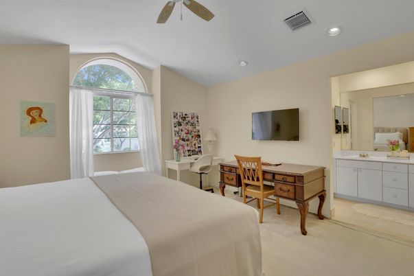 Bedroom, Home Office, Interior, Recessed Lighting