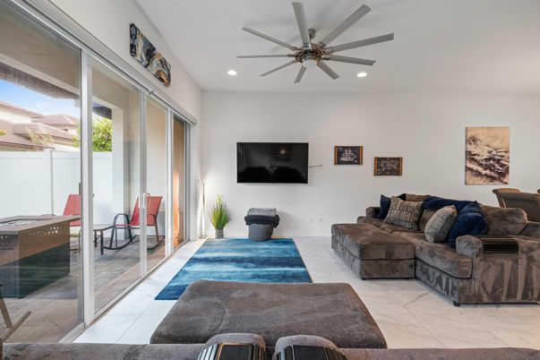 Interior, Living room, Marble, Recessed Lighting